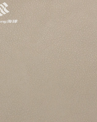 G7685 beige automotive PVC leather with fine embossed texture, suitable for car seat upholstery, door panels, yacht interiors, sofa and furniture applications
