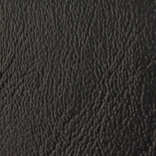 G7690 black automotive PVC leather with deep embossed wavy texture, suitable for car seat upholstery, door panels, yacht interiors, sofa and furniture applications