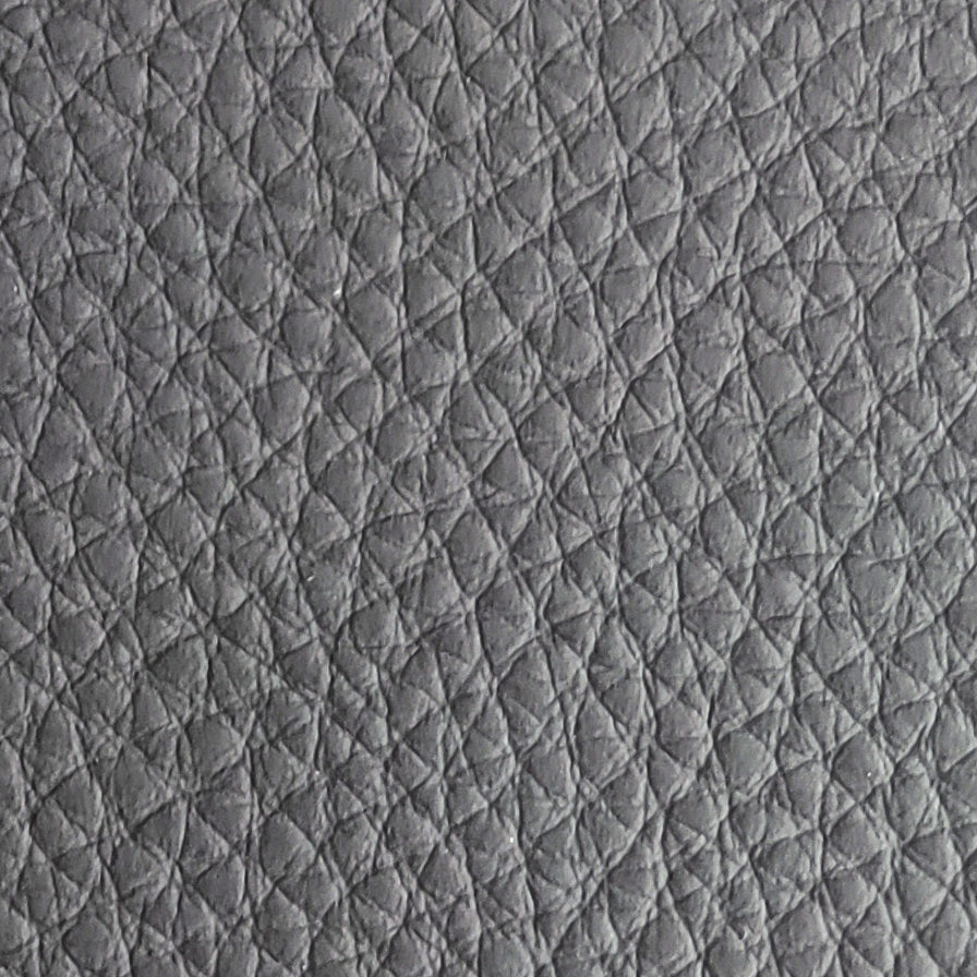G7686 dark grey automotive PVC leather with fine geometric embossed texture, suitable for car seat upholstery, door panels, yacht interiors and furniture