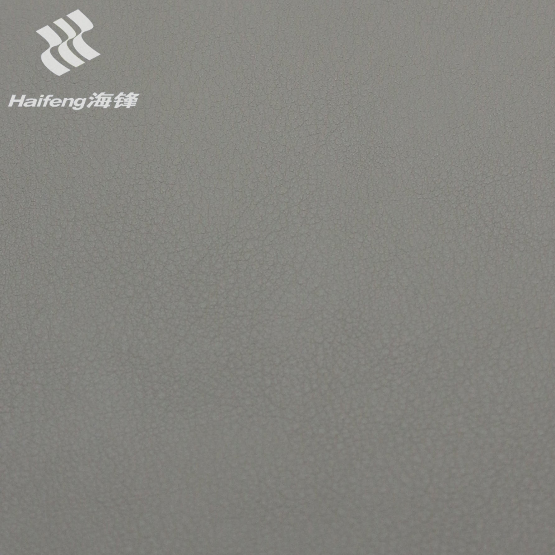 G7685A medium grey automotive PVC leather with fine grain texture, ideal for car seat upholstery, door panels, yacht interiors and high-end sofa applications