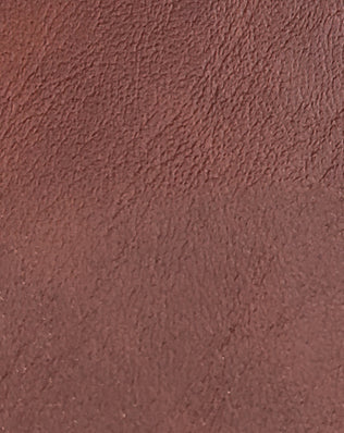 G7690 rust red automotive PVC leather with warm embossed wavy texture, suitable for car seat upholstery, door panels, yacht interiors and furniture applications